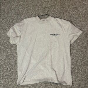 Essentials Light Gray Short Sleeve Tee